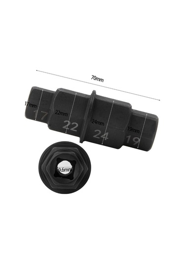 Motosiklet Hex Aks Aracı 17mm 19mm 22mm 24mm Aks Hex K10801b