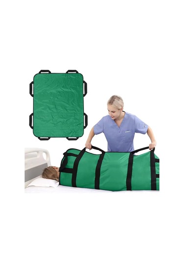 Geeroyoo Bıngo Marka Poliester Engellere Yardımcı Taşıma, Döndürme, Konum Değiştirme Yatağı Bezi Siyah, 120cmx100cm - 1 Yıl Garanti Ve Müşteri Desteği