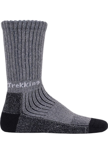 Thermoform Unisex Trekking Yürüyüş Çorabı Antrasit