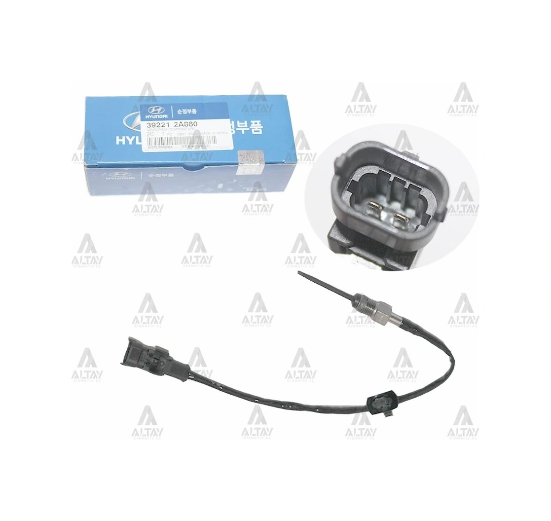 Sensör Egzoz Sıcaklık Accent 2011 Blue / I-30 2012-2016 Dizel Katalizatör 39221 2a860