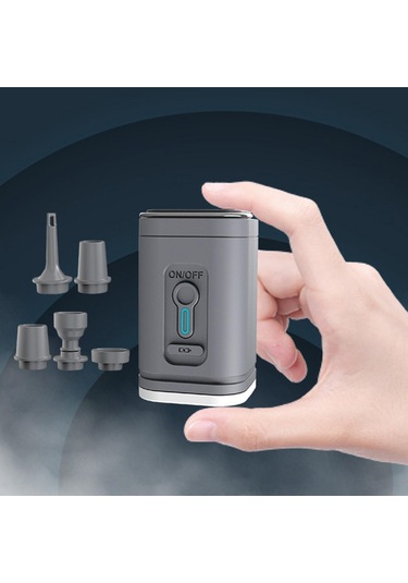 Suntek Havuz Oyuncakları Için Mini Pompa Elektrikli Hava Gri Gri