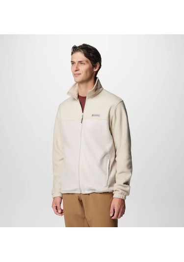 Columbia Men's Steens Mountain 2.0 Full Zip Fleece Jacket Erkek Polar Wm3220 Ekru