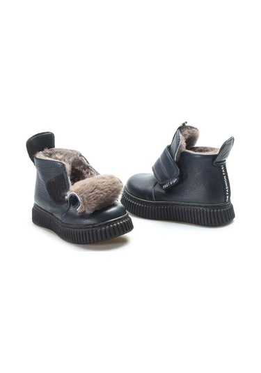 Fast Step Hakiki Deri Kürklü Unisex Çocuk Klasik Bot 769kxa140 001
