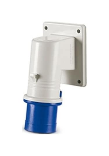 Scame IP44 Makine Fişi (Eğik) 3  x  32 A (2P+E) Monofaze