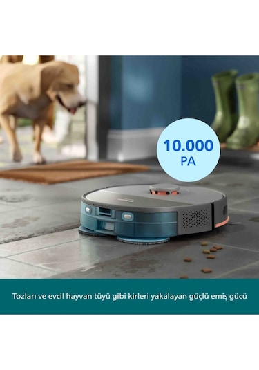 Philips 5000 Serisi XU5100/10 Islak & Kuru Robot Süpürge Siyah