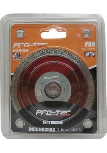 Pro-tec İnce Hassas Turbo Kesici Disk 115x1.3 Mm