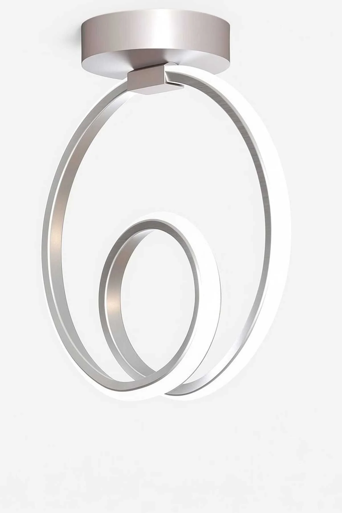 Gri Tekli Sarkıt Led Günışığı Ultra Ledli Salon Mutfak Oda Hol Ledli Avize Gri