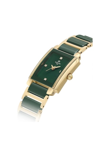 Hislon Ql215g-15sg Classic Queen Collection Kadın Kol Saati Füme