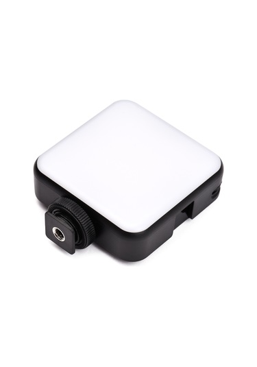 Andoer W64rgb Mini Şarj Edilebilir Rgb Led Video Işığı Siyah Siyah