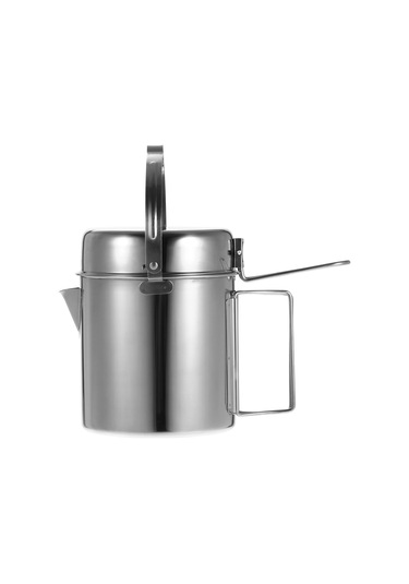 Yaozixa Dışarıda Kullanım İçin Paslanmaz Çelik Kamp Çaydanlığı - Döküm Çıkışı, Kapak Ve Katlanabilir Kolu İle Dayanıklı Tasarım Çok Renkli