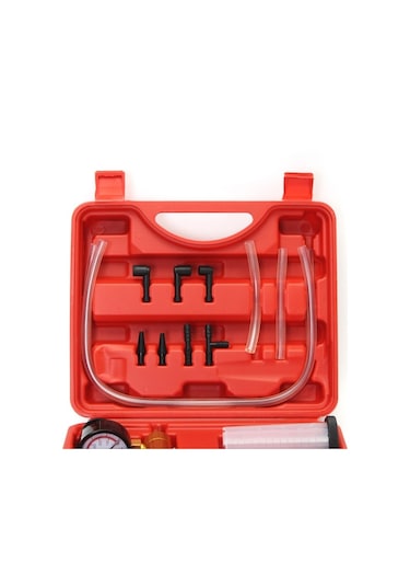 Sones 2'si 1 Arada Fren Hidroliği Hava Alma Değişimi El Tipi Vakum Tabanca Pompası Test Cihazı Kiti