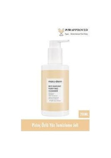 Maruderm Pirinç Özlü Aydınlatıcı Yüz Temizleme Jeli 200 Ml