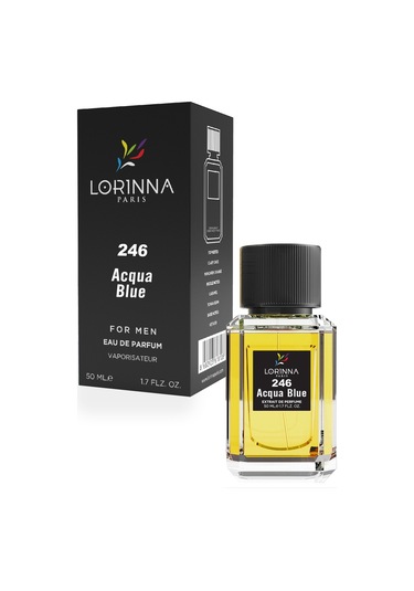 Lorinna Paris 246 Acqua Blue Erkek Parfüm EDP 50 ML