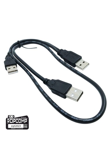 Ropcomp Harici Hdd Power Data Kablosu Usb Y