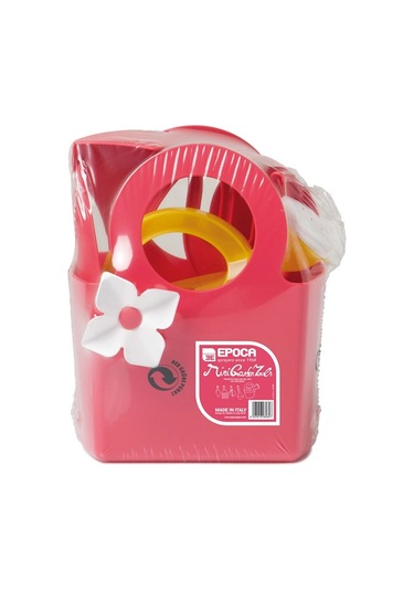 Mini Bahçe Ve Plaj Aletleri Seti Pembe Çok Renkli