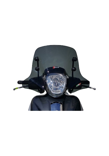 Piaggio Medley 125-150 Ön Cam Kısa Füme  (2016-2019) / FACO