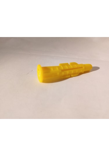Plastik Roket Dübel 8 Lik 500 Adet Sarı 8 Mm Hırdavat Vida