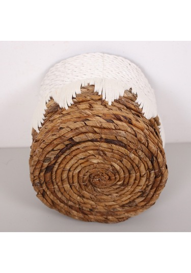 Didim Doğal Abaka 21x19 Cm Saksılık & Saklama Düzenleme Beyaz