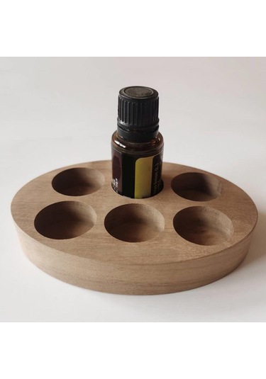 Suntek Uçucu Yağ Ekran Depolama Düzenleyici Raf Ceviz-6-yuva Ceviz 6 Yuva