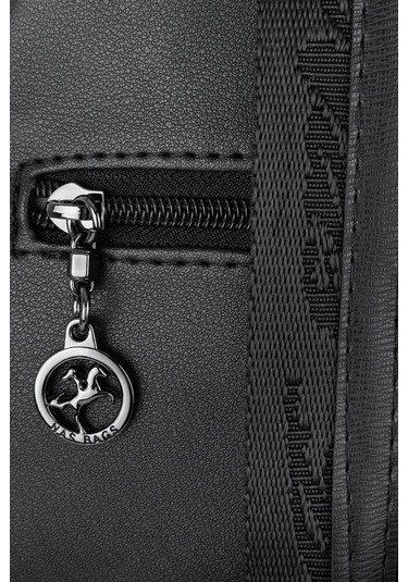 Nas Bag Kadın Sırt Çantası Ve Omuz Çantası Dönüştürülebilir Tasarım - Siyah Dona Siyah