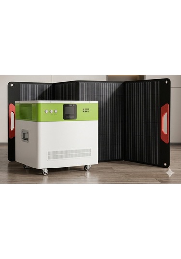 Wm36320 3600w 3200wh Powerstation + 100w Flexy Güneş Paneli