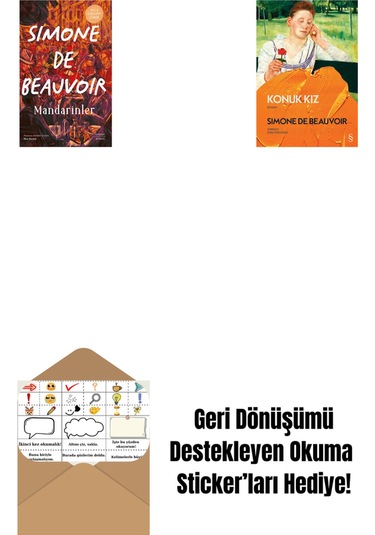 Mandarinler + Konuk Kız + Okuma Sticker'ları