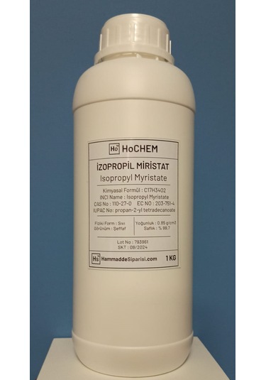 Hochem Kimya Isopropil Miristat Ipm 1 L