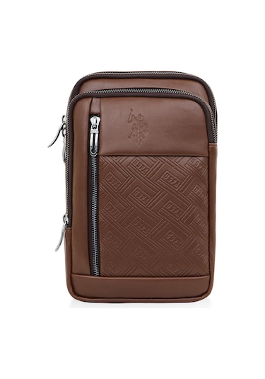 U.s. Polo Assn. Erkek Çapraz Çantası Plevr236424344 Kahverengi