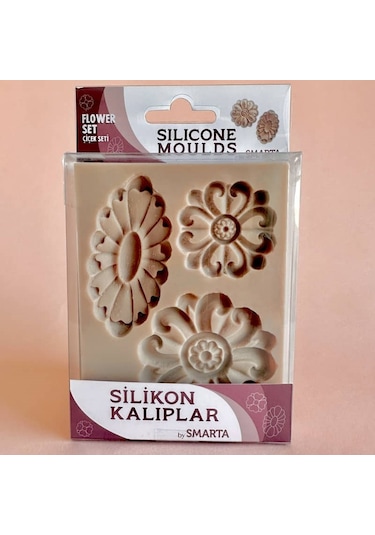 Smarta Silikon Kalıp Çiçek Seti Sk1013040