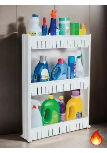 Supretto Mutfak Ve Banyo İçin Raf Düzenleyici 219695080 Beyaz