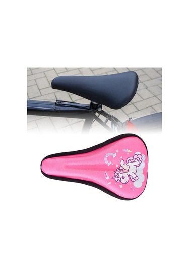 Suntek Çocuk Bisikleti Koltuk Kılıfı Yağmur Geçirmez M Pembe