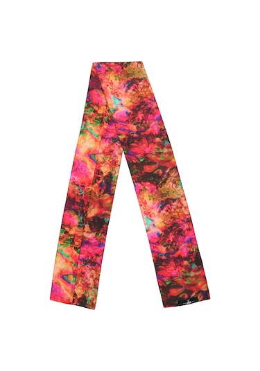 Feu De Elu Foulard Desenli Saten Fular