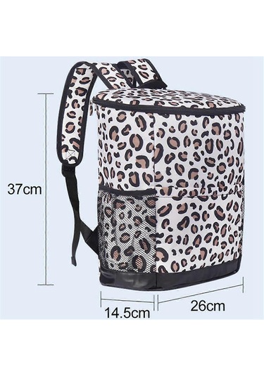 Soğuk Hava Yürüyüş Kampı İçin Yalıtımlı Sırt Çantası Su Geçirmez 30l B Çok Renkli