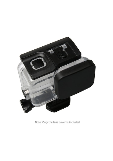 Kangvka Gopro Hero 5/6/7 Black Su Geçirmez Kılıf İçin Siyah Lens Kapağı - Toz Ve Çizik Korumalı Dayanıklı Pc Malzeme