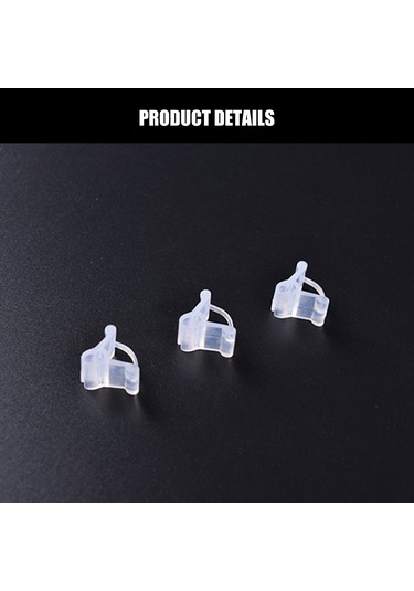 Symbee Bahçe Bitkileri Aşılı Klembi - Reusable Pe Malzeme - 2-4.5mm Fıtö Sağlar - Şeffaf Görünüm - Domates Salatalık Fidanı İçin - 100 Adet/paket