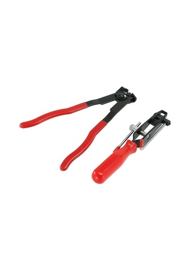 Pazly Profesyonel Cv Keçe Mengene Pencesi Seti - Hızlı Sıkma Kesme, Kırmızı Kırmızı