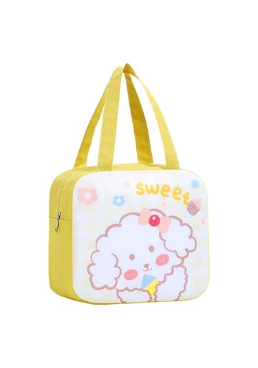 Öğle Yemeği Çantası Deforme Olmayan Su Geçirmez Taşıması Kolay Plaj Pikniği Yalıtımlı Çanta İş İçin Çok Renkli