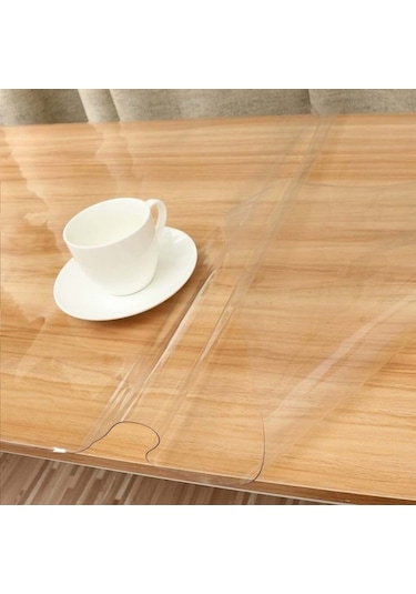 Argezemin Pvc Kalın Kaymaz Masa Örtüsü Koruyucu