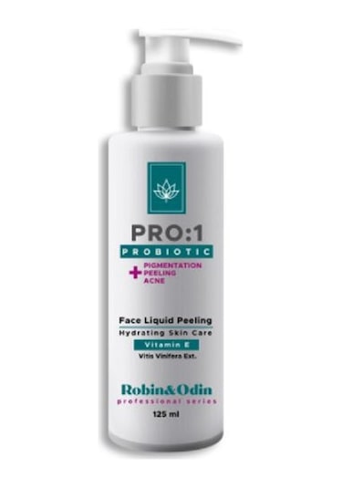 Robin Odin Yüz Vücut Likit Peeling 125 ml / Probiotic Aloe Vera E Vit Katkılı Akne Ph