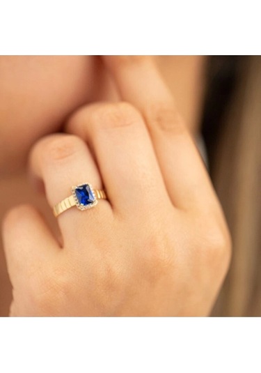 Çgk Çiğdem Gürel Kuyumculuk Baget Altın Yüzük Gold