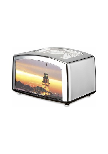 Flosoft Nokta Peçetelik Krom F031