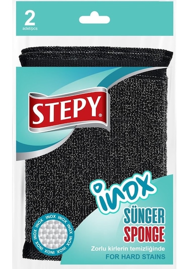 Stepy Inox Çelik Sünger 2'li