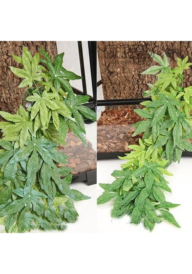 Sones Tırmanma Evcil Hayvan Kutuları Akvaryum Balık Tankı Peyzaj Simülasyon Tesisi, Stil: T007 20 İnç