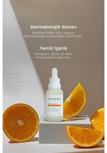 Optiderm Aydınlatıcı Ve Leke Karşıtı Lightening Serum 30 Ml