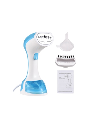 Xindoker Ev İçi Elden Tutulan Buharlı Ütü - Taşınabilir 1100w Buhar Makinesi 120ml Su Tankı Mavi 220v Avrupa Standartı