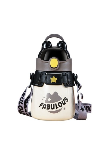 304 Paslanmaz Çelik Hasır Bardak Çocuk Su Isıtıcısı Çocuk Yhcmf1 Black