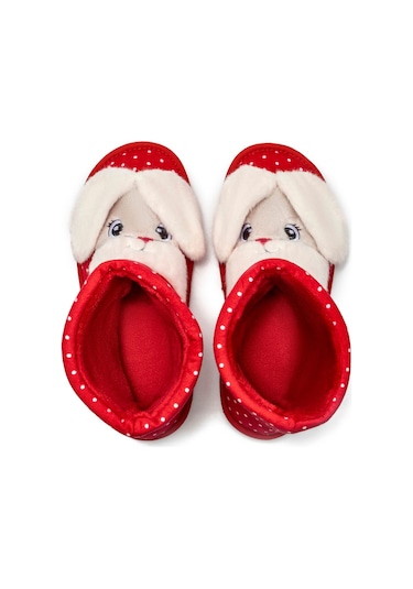 Twigy Bunny Çocuk Ev Botu Kırmızı 30/35 CC0041 Kırmızı