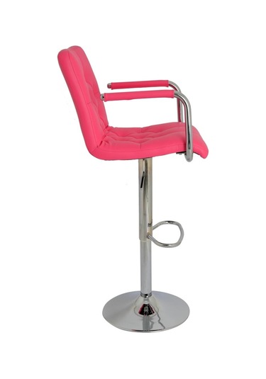 Bürocci Helen Bar Sandalyesi-Pembe-9519Q0120 Çok Renkli