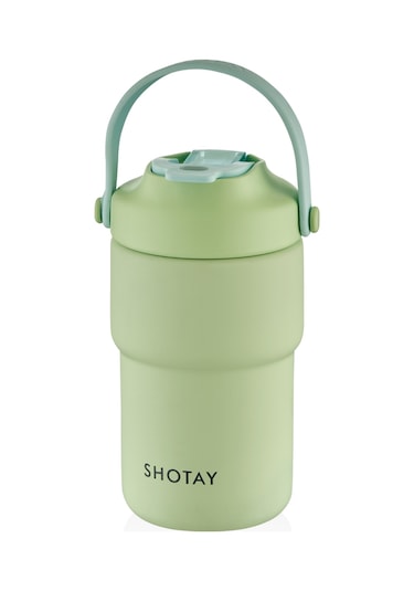 Shotay Askılı Mug Pastel Unisex Termos 450 Ml. Sht-st-8099-4 Çok Renkli