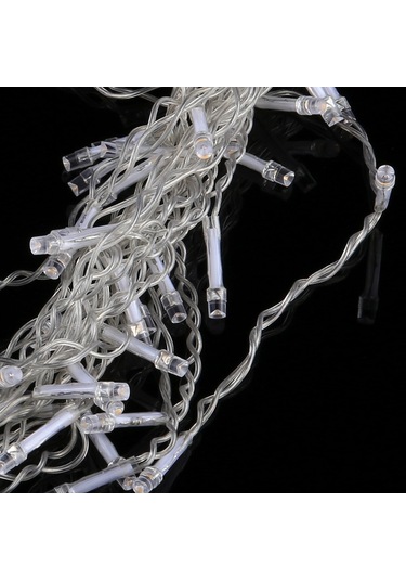 Soulader Dış Mekan Aydınlatma Dekoratif Led Işık Şeridi Su Geçirmez 3.5 Metre 96 Ledli Mavi